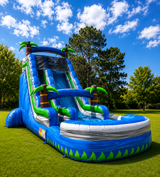 Water slides